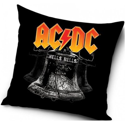 Carbotex polštář AC/DC Hells Bells 40x40 – Hledejceny.cz