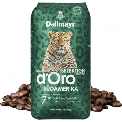 Dallmayr Crema d'Oro SÜDAMERIKA zrnková 1 kg – Hledejceny.cz