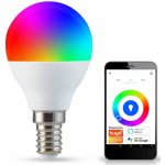 Berge LED žárovka SMART 5,5W 470lm RGB + bílá Wi-Fi TUYA – Zboží Živě