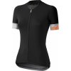 Cyklistický dres Dotout Crew Women's Jersey Black/Light Grey Melange