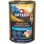 Ontario Adult kuřecí pate s příchutí borůvek 400 g – Hledejceny.cz