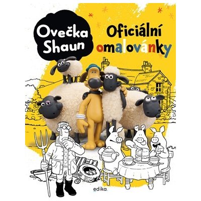 Shaun the Sheep Rolovací omalovánky s pastelkami Ovečka Shaun – Hledejceny.cz