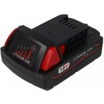 TopTechnology Milwaukee M18 2000mAh 18V Li-Ion - neoriginální – Zboží Dáma