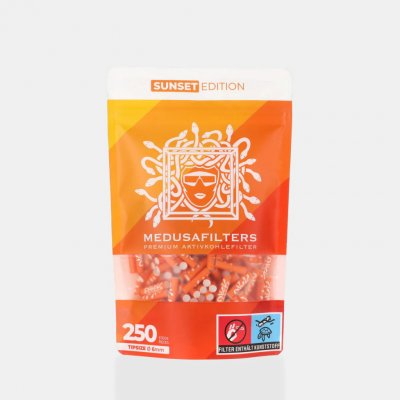 Medusa uhlíkové filtry 50 ks oranžové – Zboží Dáma