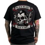 Pánské triko black Heart BEER AND WHISKEY černá – Sleviste.cz