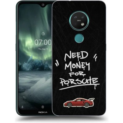 Picasee silikonový průhledný obal pro Nokia 7.2 - Dark Racer – Zboží Živě