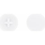 Plastová krytka na šrouby/vruty TX25 bílá pr. 15 mm, 30 ks – Hledejceny.cz