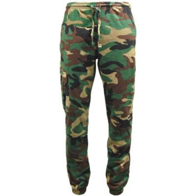 Game pánské teplákové camo jogger kalhoty Temple Woodland – Zboží Dáma