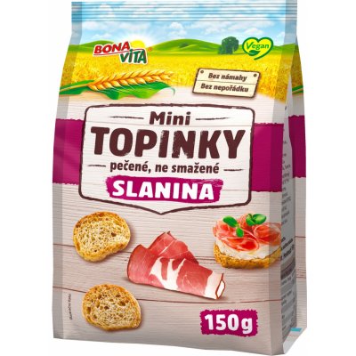 Bonavita Mini topinky slanina 150 g – Zbozi.Blesk.cz