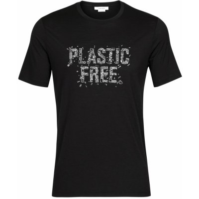 Icebreaker Mens Tech Lite II SS Tee Plastic Free Black – Zboží Mobilmania