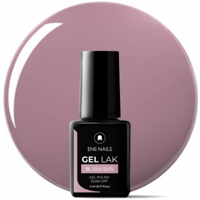 Enii Nails Gel lak 11 Silk Skin 5 ml – Hledejceny.cz