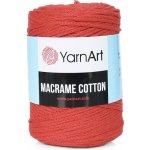 YarnArt Příze Macrame Cotton 785 - červená cihlová (šarže 1103) – Zbozi.Blesk.cz