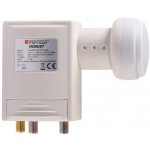 Opticum LNB Robust Mono Twin 0,1dB 4,3 st – Zboží Živě