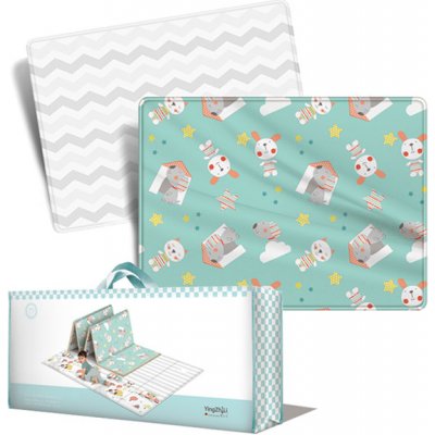 iMex Skládací podložka Elia tyrkysová – Sleviste.cz