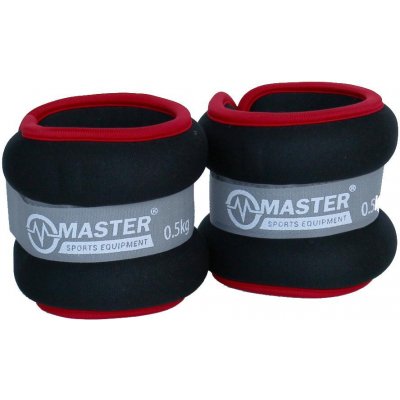 MASTER Zátěž na zápěstí Neopren 2 x 0,5 kg – Hledejceny.cz