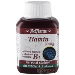 MedPharma Thiamin vitamin B1 50 mg 67 tablet – Hledejceny.cz