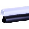 Elementrix fotopozadí PVC set 118x290cm bílá,černá