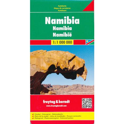 FREYTAG&BERNDT Namibie mapa 1:1M FB – Zboží Mobilmania