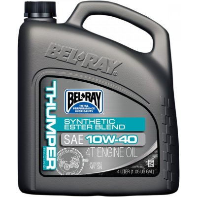 Bel-Ray Thumper Racing Synthetic Ester Blend 4T 10W-40 4 l – Hledejceny.cz