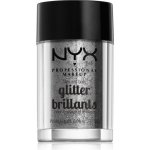 NYX Professional Makeup Glitter Goals třpytky na obličej i tělo 10 Silver 2,5 g – Hledejceny.cz