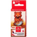 Koh-i-noor Trojhranné voskovky 6ks – Zboží Dáma Koh-i-noor Trojhranné voskovky 6ks – Zboží Dáma