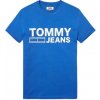 Pánské Tričko Tommy Hilfiger Tommy Jeans pánské triko Logo Modré