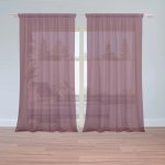 Sablio Záclony Bordó: 2ks 150x250cm – Hledejceny.cz
