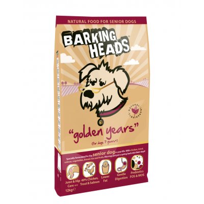 Barking Heads Golden Years 12 kg