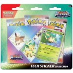 Pokémon TCG Prismatic Evolutions Tech Sticker Collection Leafeon – Zboží Mobilmania