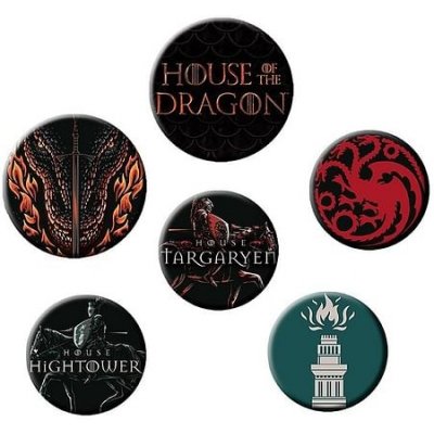 ABYstyle Sada placek - House of the Dragon – Sleviste.cz