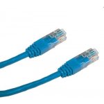 Datacom 1513 patch UTP CAT5E, 1m, modrý – Zboží Mobilmania