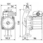 Wilo STAR-Z 20/5-3 150 mm 4081198 – Sleviste.cz
