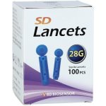 Lancety SD jednoráz.jehla/lanceta odběr krve 100 ks – Sleviste.cz