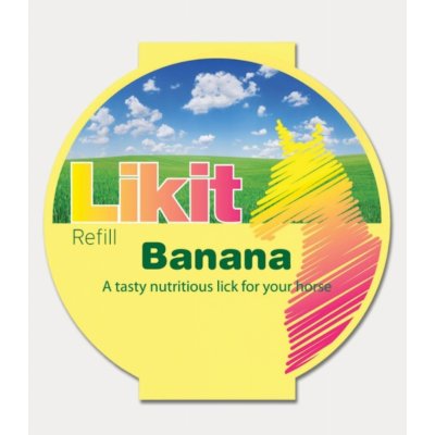 LIKIT Liz minerální pro koně Banán 0,65 kg – Hledejceny.cz