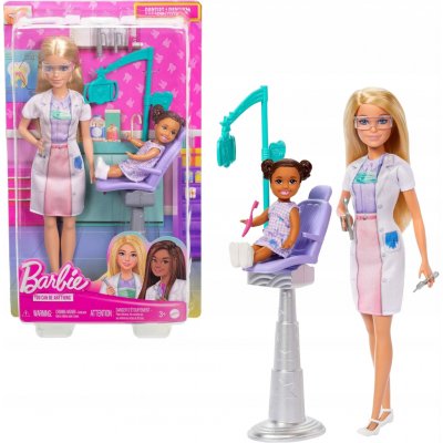 Barbie ZUBAŘKA S PACIENTEM – Zboží Dáma Barbie ZUBAŘKA S PACIENTEM – Zboží Dáma