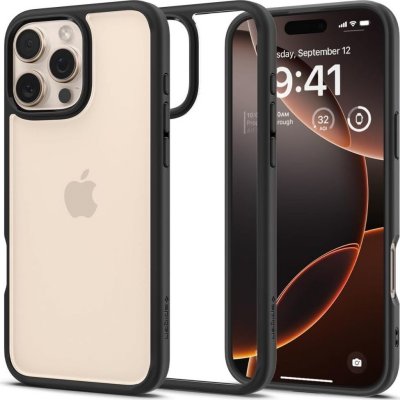 Spigen ULTRA HYBRID iPhone 16 Pro Max MATTE BLACK – Zboží Živě