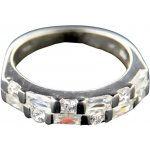 AMIATEX Stříbrný prsten 34656 51 – Zboží Mobilmania