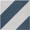 La Futura Ceramica Vintage Beton Diagonals Navi 22 x 22 cm matná 1m²