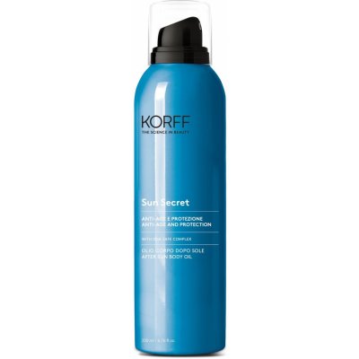 Korff Sun Secret tělové mléko spray SPF50+ 200 ml – Zboží Mobilmania