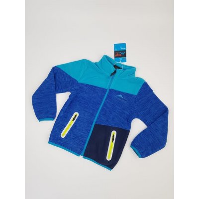 KUGO FM7672 Dětská fleecová mikina modrá – Zboží Mobilmania