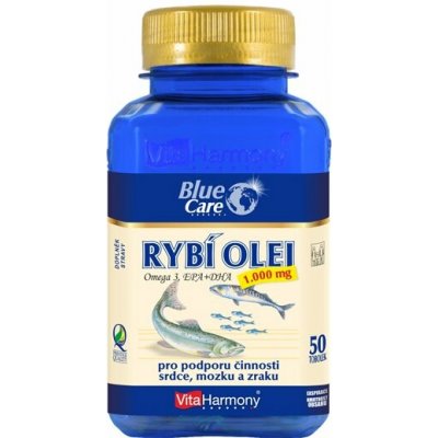 VitaHarmony Rybí olej Omega 3 50 tablet – Hledejceny.cz