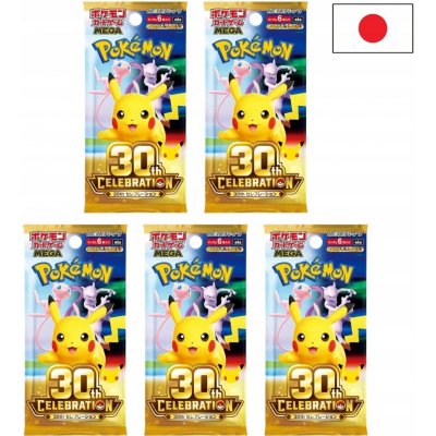 Pokémon TCG: 30th Celebration Booster JAP – Zboží Mobilmania