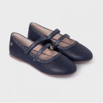 Mayoral baleríny dívčí 48378-31 modré – Zboží Dáma