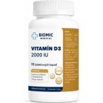 BIOMIC MEDICAL Vitamin D3 2000 IU 90 kapslí – Hledejceny.cz