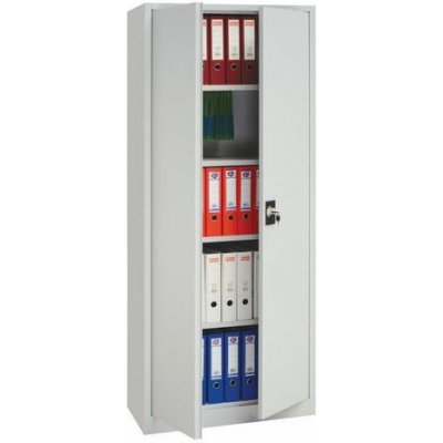 Fellowes Kovová spisová skříň, 4 police, 195 x 120 x 42,2 cm 74609 – Zbozi.Blesk.cz