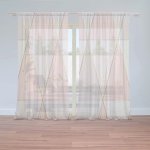 Záclony Růžovošedé jehlany: 2 ks - 150x250 cm - Sablio – Hledejceny.cz