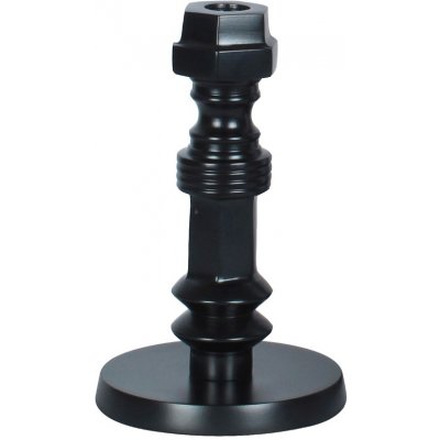 Černý kovový svícen ZUIVER TOTEM S – Zboží Dáma