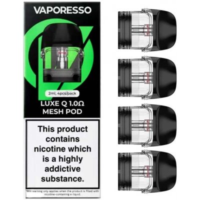 Vaporesso Luxe Q seria Pod cartridge 1,0 ohm 4 ks – Zboží Dáma