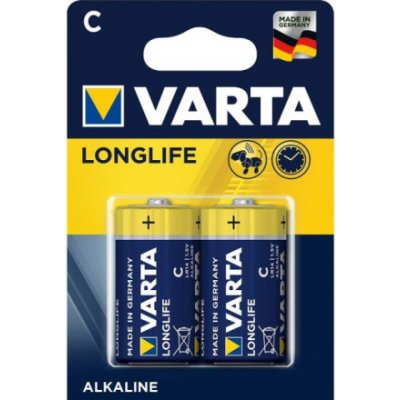 Varta Longlife C Baterie 2ks, 4114101412 – Zbozi.Blesk.cz