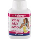 MedPharma Vlasy kůže nehty 67 tablet – Hledejceny.cz